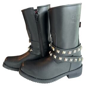 NWOT Black Brand | 8 | women’s studded motorcycle riding boots